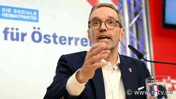 "Eröffnung einer neuen Ära": FPÖ-Chef Kickl lädt ÖVP zu Koalitionsgesprächen ein