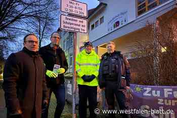 Verkehrsversuch an der Poststraße: Start mit kleinen Schwierigkeiten