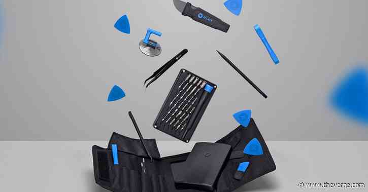 iFixit shrinks its most popular tech repair toolkit to half the size