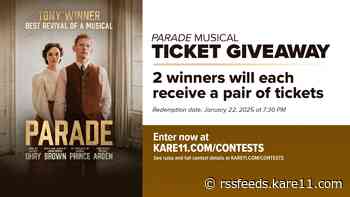 CONTEST: Win tickets to see 'Parade'
