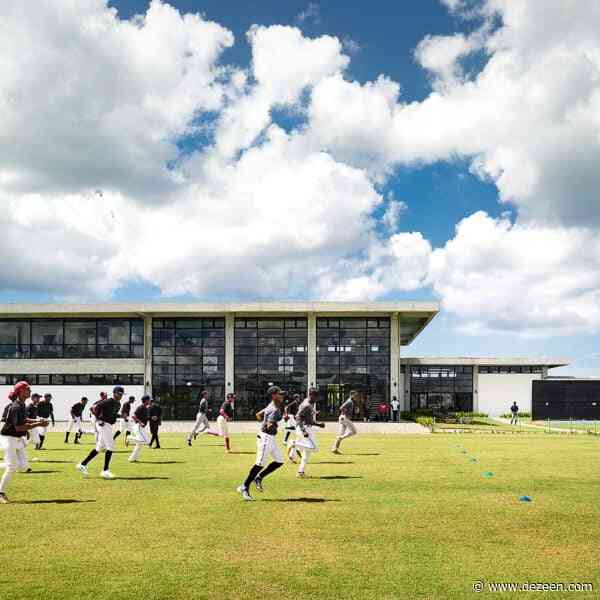 Miami art deco informs design of Dominican Republic baseball academy