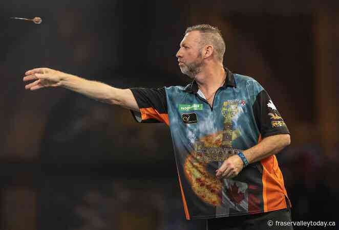 Canadian Dave Cameron moves on at Professional Darts Corporation qualifying school