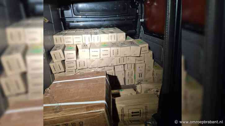 Vierhonderd kilo lachgas gevonden in verlaten bestelbus