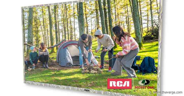 RCA’s new camo TVs will blend in perfectly with forest decor