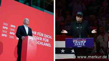 AfD-Unterstützung vor Bundestagswahl: Scholz kritisiert Musk-Wahlwerbung