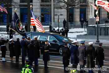 Lichaam van oud-president Jimmy Carter aangekomen in Washington