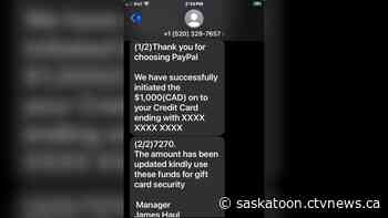 Saskatchewan man shares story of losing $30,000 to text scam just before Christmas