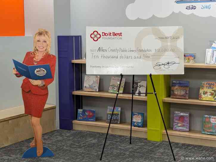 Allen County's Imagination Library receives $10K from Do it Best Foundation