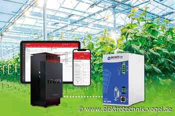 DC-USV-Lösung für smarte Gewächshaussteuerung