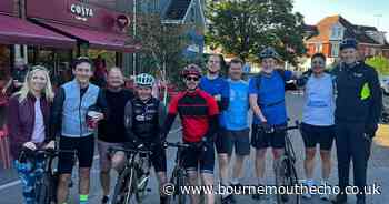 Poole man's charity cycle raises hundreds for young cancer survivors