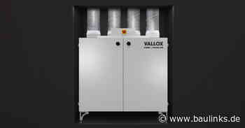 Zentrale Kompaktlüftung „Vario V” mit vertikalem Anschluss