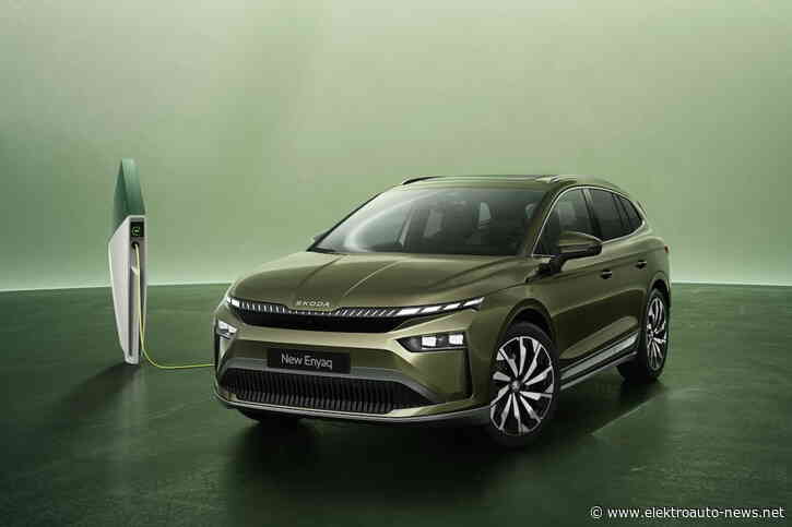 Modellpflege: Der Skoda Enyaq bekommt das Familiengesicht