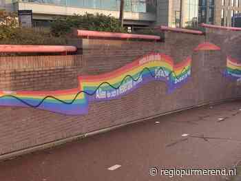 Regenboogkunstwerk Purmerend voor vierde keer vernield