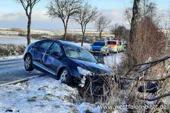 Schwerer Unfall in Willebadessen: Frau (53) schwebt in Lebensgefahr