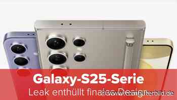 Galaxy-S25-Serie: Leak enthüllt finales Design