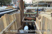 Neue Leitungen in der Rheinstraße: Bauarbeiten an Kaiserzeit-Leitung und  Fernwärmenetz
