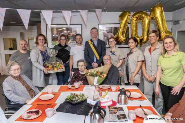 Maria viert 101ste verjaardag in woonzorgcentrum