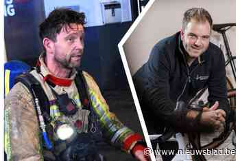 “Meteen goed slot bij gedaan, dan wordt deze hopelijk niet gestolen”: Niels Albert schenkt nieuwe fiets aan brandweerman Pieter