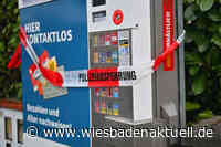 Zigarettenautomat aufgeflext und geleert