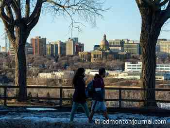 Edmonton weather: Intense winds cool down a 5 C high