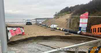 Sewage spill at West Country beach sparks anger at water company