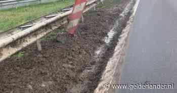 A15 even dicht tijdens avondspits vanwege spoedreparatie: verkeer moest keren, maar weg is inmiddels weer vrij