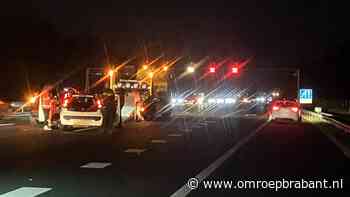 Uur vertraging op A2 door ongeluk met meerdere auto's