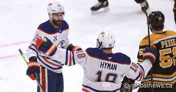 Adam Henrique scores 2 goals as Oilers blank Bruins 4-0