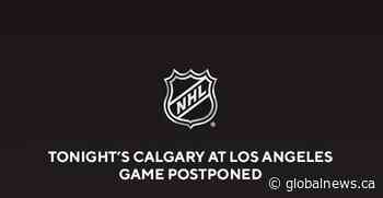 NHL postpones game between Calgary Flames, Los Angeles Kings due to wildfires