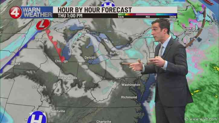 Temps slowly climb back into the 30s