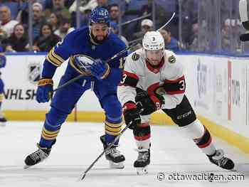 Ottawa Senators begin busy stretch against East opponents with Sabres