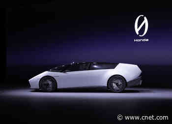 Honda's 0 Series EV Prototypes Glow Up at CES 2025