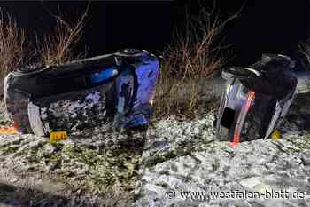 Schneefall sorgt für Unfälle im Kreis Paderborn – Wetterdienst warnt