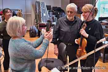 Hola, Señor Domingo: Weltstar probt in Herford