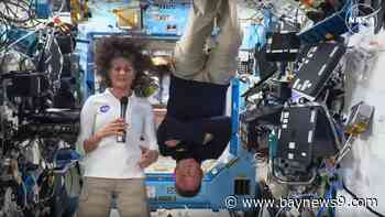 NASA administrator holds call with astronauts on the ISS