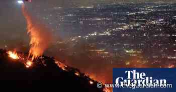 'This firestorm is the big one': LA mayor provides update on California widlfires – video