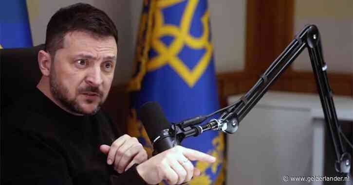 LIVE oorlog Oekraïne | Nederlander krijgt bevel over Navo-vloot die zeekabels bewaakt, Zelensky in podcast: ‘Moordenaars kunnen niet vergeven worden’