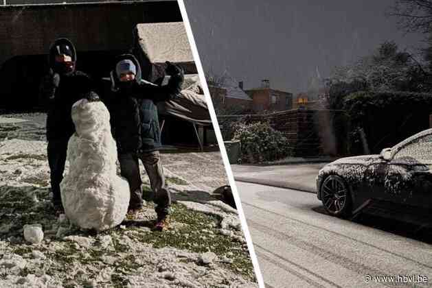 Nieuwe sneeuwzone trekt over Limburg: “Blijf thuis als je kan. Lokaal kan er tot 15 centimeter sneeuw vallen”