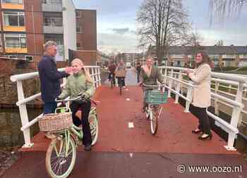 Nieuwe fietsbrug in Waddinxveen verbindt Vondellaan en Willem de Rijkelaan