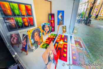 Drie maanden lang dag en nacht ‘Kuierkunst’ in etalages in Hasseltse binnenstad: “Erg gesmaakt verhaal”