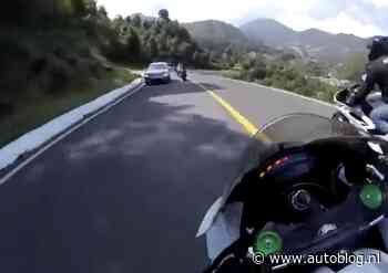 Video: Motorrijders denken dat ze op het circuit zijn