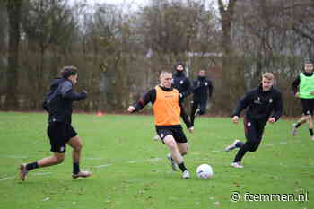 Selectie traint donderdag in het stadion