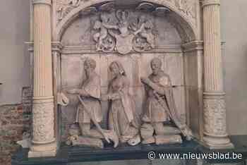Na tien jaar voorbereiding wordt waardevol grafmonument in Sint-Martinuskerk gerestaureerd