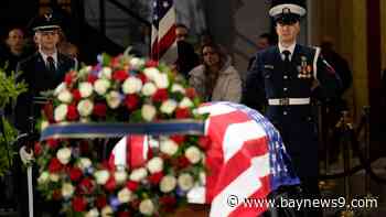 Jimmy Carter will be honored at Washington funeral before burial in Georgia hometown