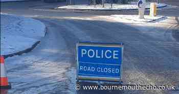 Dorset road closed after two crashes amid snow and ice warning