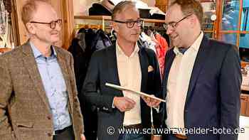 Gast der  Sannwaldstiftung: Calws  OB spricht vor  Nagolder Unternehmern