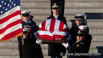 Jimmy Carter being honored with Washington funeral before burial in his Georgia hometown