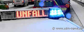 Witterung und nicht angepasste Geschwindigkeit sorgen für zahlreiche Unfälle