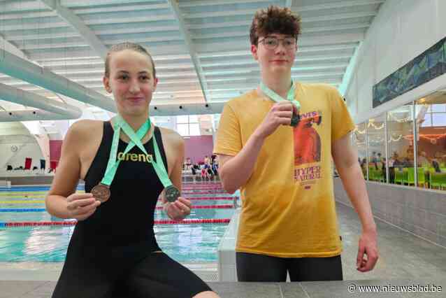 Sint-Jozefschool verovert drie medailles op provinciaal kampioenschap zwemmen