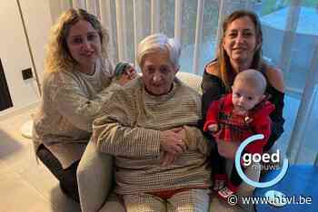 Kleine Mila zorgt voor vier generaties in Riemst